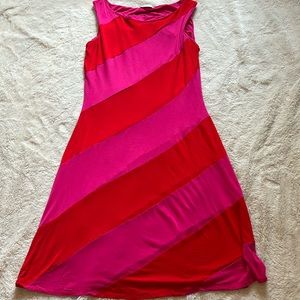 Y2K Calvin Klein striped dress